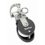 Barton Marine 90301 - Small Snatch Block w/Stainless Snap Shackl