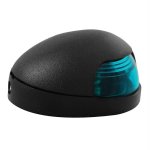 Attwood Quasar 2-Mile Deck Mount Green Sidelight - 12V - B