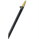 TACO 8' Center Rigger Pole - Black w/Gold Rings & Tips - 1-͕