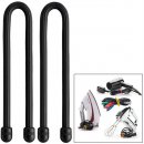 Nite Ize Gear Tie 6" - Black 2 Pack