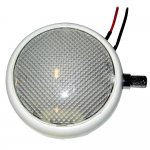 Perko Round Surface Mount LED Dome Light w/Adjustable Dimmer - W