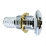 Perko 1" Thru-Hull Fitting f/ Hose Chrome Plated Bronze MAD