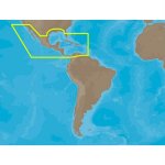 C-MAP MAX NA-M027 - Central America & The Caribbean - SD&trade;