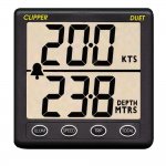 Clipper Duet Instrument - Depth Speed Log w/Transducer - *Remanu