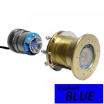 Bluefin LED Mako M12 - 12V Through Hull Underwater Light 6K Lume