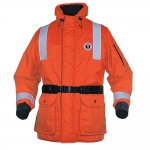 Mustang ThermoSystem Plus Coat - MED - Orange/Black