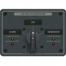 Blue Sea 8359 AC Rotary Switch Panel 30 Ampere 2 Positions + OFF