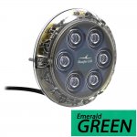 Bluefin LED Piranha P6 Nitro SM Underwater Light 24V - Emerald G