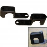 Weld Mount Single Poly Clamp f/1/4" x 20 Studs - 1" OD