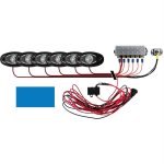 Rigid Industries Signature Series Deck Kit - 6 Blue Lights