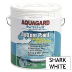 Aquagard Waterbased Anti-Fouling Bottom Paint - 1Gal - Shark Whi