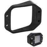 Rigid Industries D-Series Angled Flush Mount Kit - Left/Right