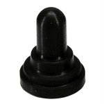 Paneltronics Toggle Switch Boot - 23/32" Round Nut - Black