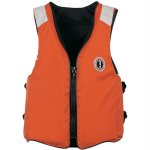 Mustang Standard Vest w/SOLAS Tape - MD - Orange