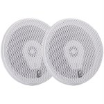 PolyPlanar 6" Titanium Series 3-Way Marine Speakers - (Pair