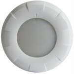 Lumitec Aurora LED Dome Light - White Finish - White Dimming
