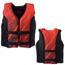 Full Throttle Hinged Water Sports Vest - Youth 50-90lbs - Red/Bl