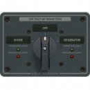 Blue Sea 8365 AC Rotary Switch Panel 65 Ampere 2 Positions + OFF
