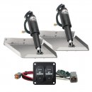 Lenco 12" x 12" Edge Mount Trim Tab Kit w/Double Rocke