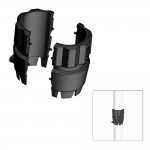 Rupp 2-Piece Antenna Collar f/1.5" Antennas