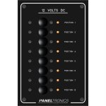 Paneltronics Standard Panel - DC 8 Position Circuit Breaker w/LE