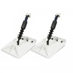 Nauticus Smart Tabs SX 9.5" x 10" w/80lb Actuator - Wh