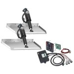 Lenco 12" x 18" Edgemount Trim Tab Kit w/LED Indicator