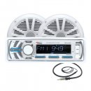 Boss Audio MCK1440W.6 Package w/MR1440U Receiver, 2 MR6W Speaker