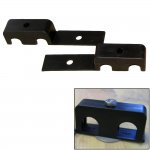 Weld Mount Double Poly Clamp f/1/4" x 20 Studs - 1/2"