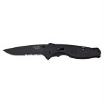SOG Flash II Partially Serrated Folding Knife - Black TiNi