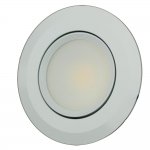 Lunasea Recessed 3.5" 5W COB LED w/White Trim - Warm White