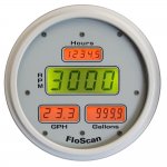 FloScan 7200-20B-1 Fuel Meter - I/B, I/O & O/B - 350HP Max - Whi