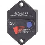 Blue Sea Klixon Circuit Breaker - Panel Mount 150A