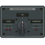 Blue Sea 8386 AC Rotary Switch Panel 30 Ampere 2 Positon + OFF,