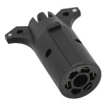 Wesbar Vehicle/Trailer Adapter - 7-Way Blade to 4-Way Flat