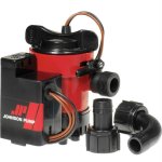 Johnson Pump Cartridge Combo 1000GPH Auto Bilge Pump w/Switch -