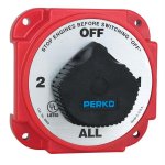 Perko Heavy Duty Battery Selector Switch w/Alternator Field Disc