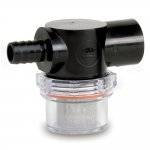 SHURFLO Twist-On Water Strainer - 1/2" Barb Inlet - Clear B