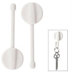 Nite Ize GearTie 2" Mountable Hanging Twist Tie - White 2-P