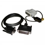 Icom PC To Radio Programming Cloning Cable w/RS-232S Connector