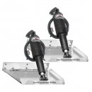 Lenco 12" x 9" Standard Performance Trim Tab Kit w/o