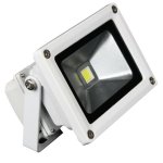 Lunasea Outdoor LED Flood Light - 12V/10W/900 Lumens - Cool Whit
