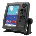 SI-TEX SVS-760C Digital Chartplotter w/ Navionics+ Flexible Cove