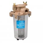 Perko Lightweight Intake Water Strainer - Clear Body - 3/4"