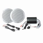 PolyPlanar MPS-KIT4-W MP3 Input/MA4055W/ME-60 - White