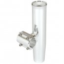 Lee's Clamp-On Rod Holder - Silver Aluminum - Horizontal Mount -