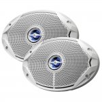 JBL MS9520 300W, 6 x 9 Coaxial Speakers - (Pair) White