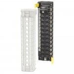 Blue Sea 5054 ST CLB Circuit Breaker Block - 12 Position w/Negat