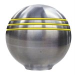 Ongaro Throttle Knob - 1-⅞" - Gold Grooves