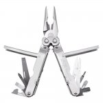 SOG PowerLock Traveler w/Scissors - Satin Polish